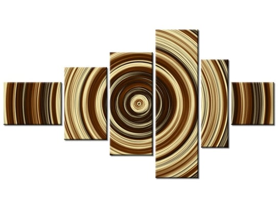 Obraz Cappuccino Love, 6 elementów, 180x100 cm Oobrazy
