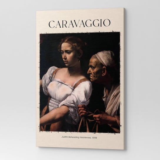 Obraz Caravaggio Judyta Odcinająca Głowę Holofernesowi Rep00100 30X40 Wave Print