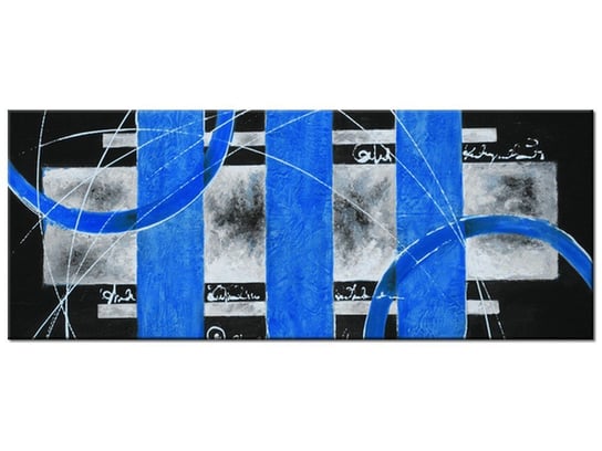 Obraz Chabrowa abstrakcja, 100x40 cm Oobrazy