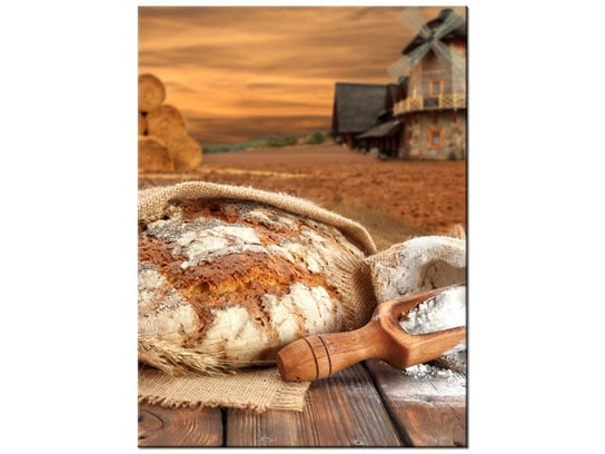 Obraz Chleb wiejski na zakwasie, 30x40 cm Oobrazy