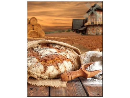 Obraz Chleb wiejski na zakwasie, 40x50 cm Oobrazy