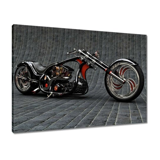 Obraz Chopper Motocykl Motor, 70x50cm ZeSmakiem