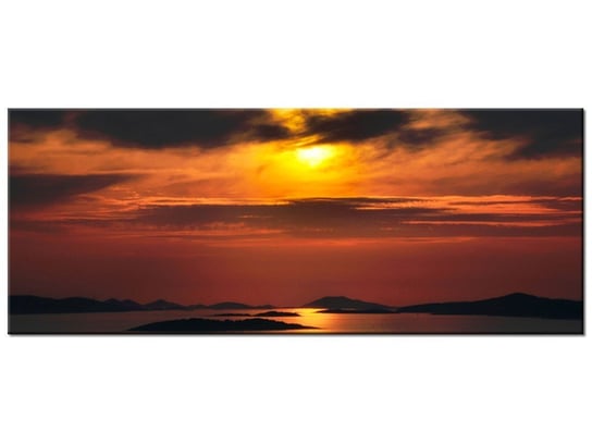 Obraz Chorwackie słońce, 100x40 cm Oobrazy