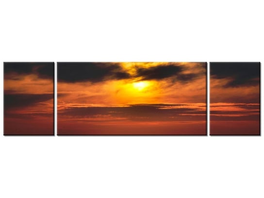 Obraz Chorwackie słońce, 3 elementy, 170x50 cm Oobrazy