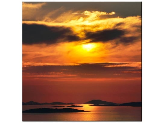 Obraz Chorwackie słońce, 30x30 cm Oobrazy