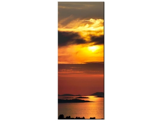 Obraz, Chorwackie słońce, 40x100 cm Oobrazy