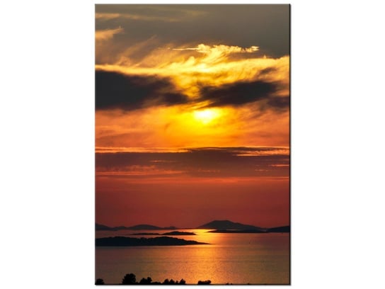 Obraz Chorwackie słońce, 70x100 cm Oobrazy