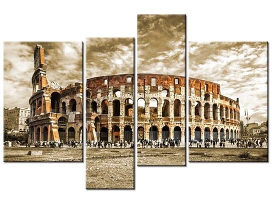 Obraz Colosseo, 4 elementy, 130x85 cm Oobrazy