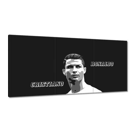 Obraz Cristiano Ronaldo Piłkarz, 60x30cm ZeSmakiem