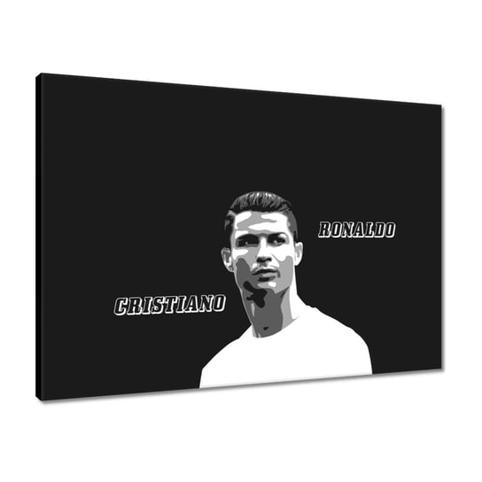 Obraz Cristiano Ronaldo Piłkarz, 70x50cm ZeSmakiem