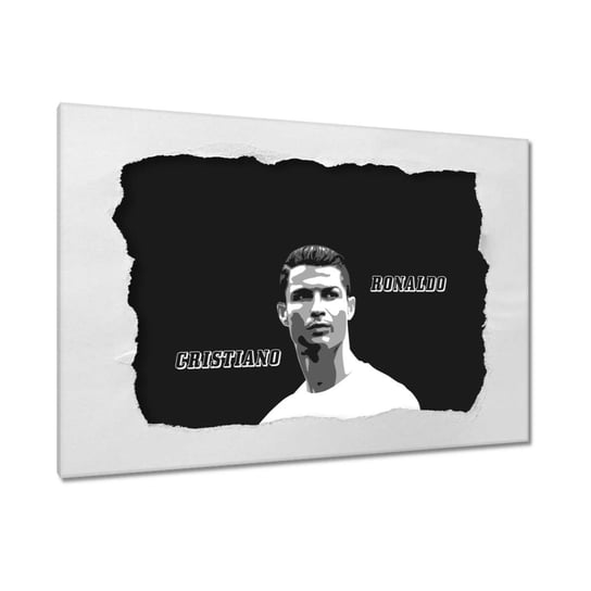 Obraz Cristiano Ronaldo Piłkarz, 90x60cm ZeSmakiem