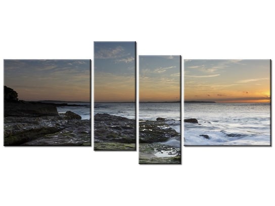 Obraz Cronulla - Gemma Stiles, 4 elementy, 120x55 cm Oobrazy