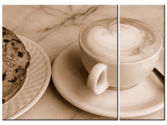 Obraz Czas na kawę - Don McCullough, 2 elementy, 70x50 cm Oobrazy