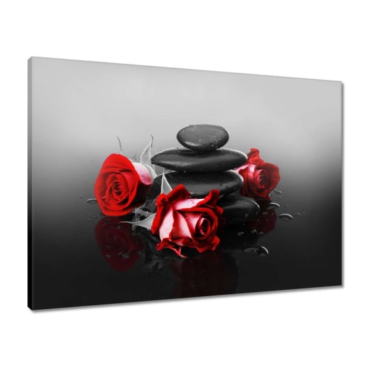 Obraz Czerwone róże SPA, 70x50cm ZeSmakiem