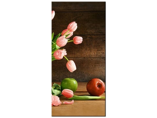 Obraz Czerwone tulipany, 55x115 cm Oobrazy