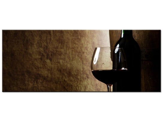 Obraz Czerwone wino, 100x40 cm Oobrazy