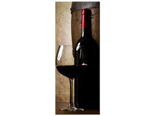 Obraz, Czerwone wino, 40x100 cm Oobrazy
