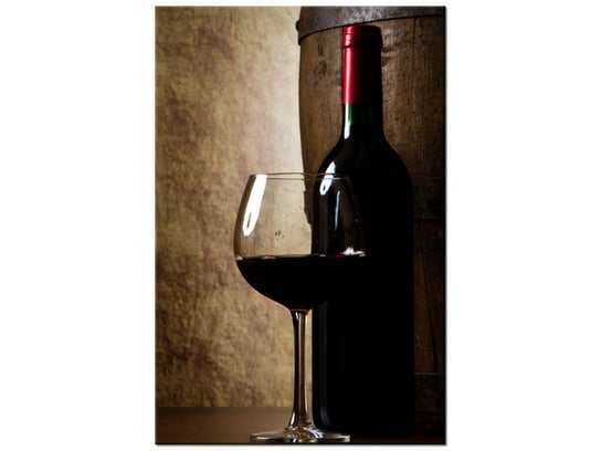 Obraz, Czerwone wino, 40x60 cm Oobrazy