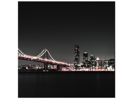Obraz Czerwony most w San Francisco - Tanel Teemusk, 30x30 cm Oobrazy