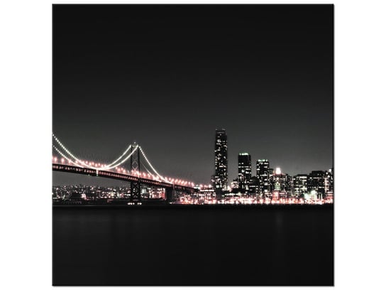 Obraz Czerwony most w San Francisco - Tanel Teemusk, 40x40 cm Oobrazy
