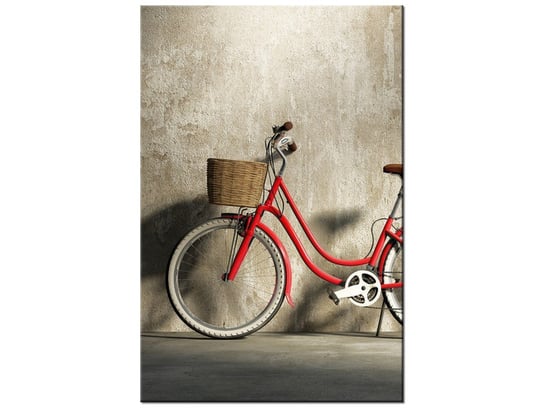 Obraz, Czerwony rower, 40x60 cm Oobrazy