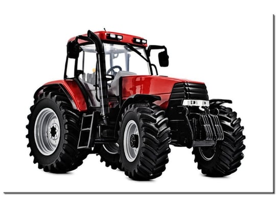 Obraz, Czerwony traktorek, 90x60 cm Oobrazy