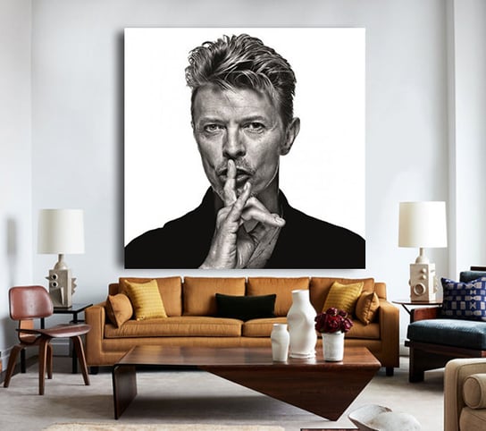Obraz David Bowie 140x140 Dekoracje PATKA Patrycja Kita