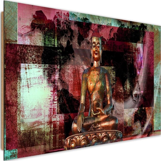 Obraz dekoracyjny FEEBY, ABSTRAKCJA Buddha malowany 60x40 Feeby