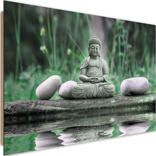 Obraz dekoracyjny FEEBY, Buddha Medytacja Feng Shui 120x80 Feeby