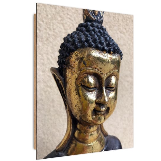 Obraz dekoracyjny FEEBY, Buddha Złoty Zen 80x120 Feeby