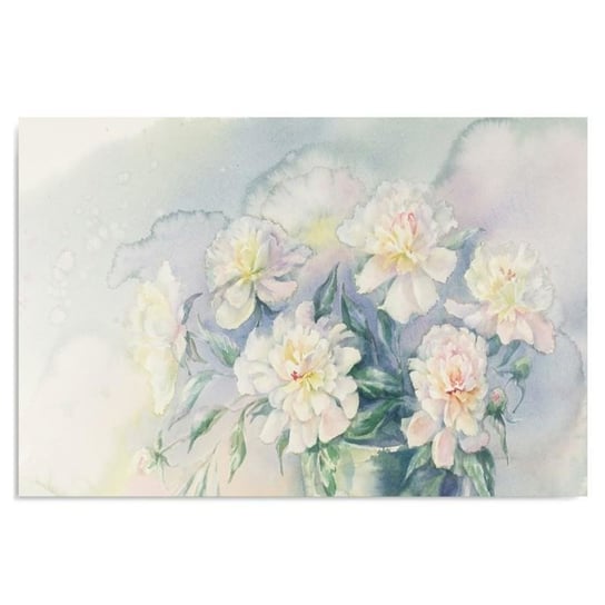 Obraz dekoracyjny FEEBY, Bukiet Kwiaty Pastelowy 120x80 Feeby