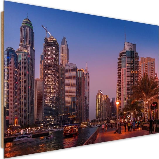 Obraz dekoracyjny FEEBY, Dubaj Miasto 120x80 Feeby