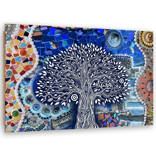 Obraz dekoracyjny FEEBY, Gustav Klimt Drzewo Życia 90x60 Feeby
