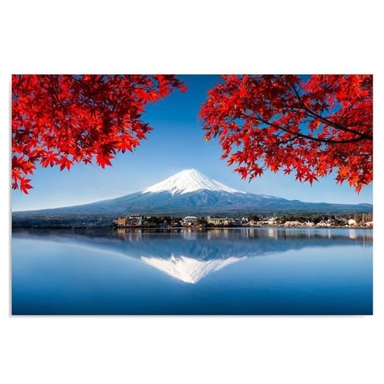 Obraz dekoracyjny FEEBY, JAPONIA Widok na górę Fuji 50x40 Feeby