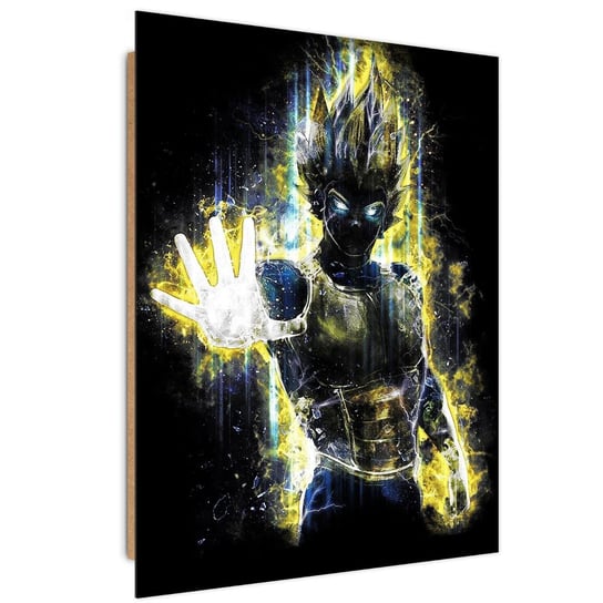 Obraz dekoracyjny FEEBY, MŁODZIEŻOWY Dragon ball Anime Vegeta 40x60 Feeby