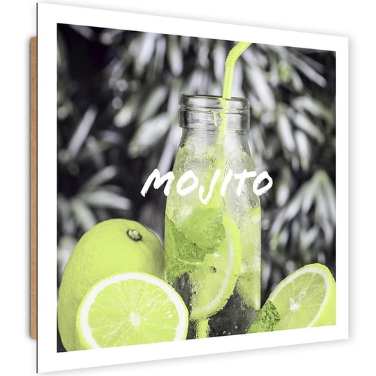 Obraz dekoracyjny FEEBY, Mojito Drink Limonka 50x50 Feeby