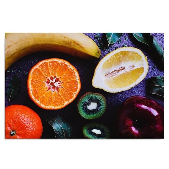 Obraz dekoracyjny FEEBY, Owoce Kolorowe 40x30 Feeby