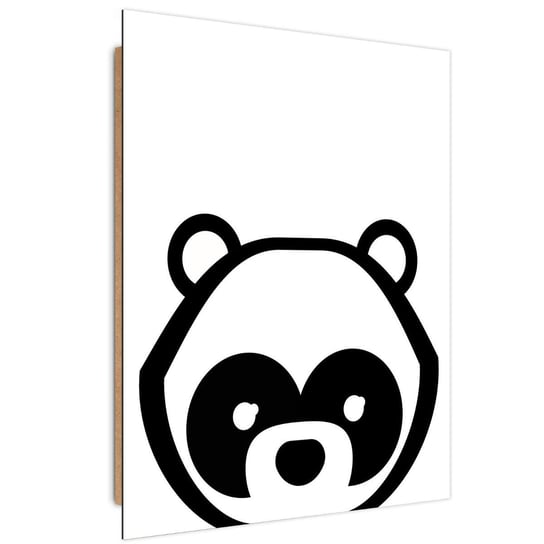 Obraz dekoracyjny FEEBY, Panda Miś Zwierzęta 80x120 Feeby