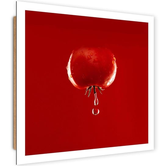 Obraz dekoracyjny FEEBY, Pomidor Warzywa Krople wody 50x50 Feeby