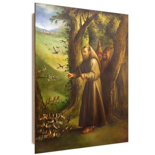 Obraz dekoracyjny FEEBY, REPRODUKCJA Święty Franciszek z Asyżu 40x60 Feeby