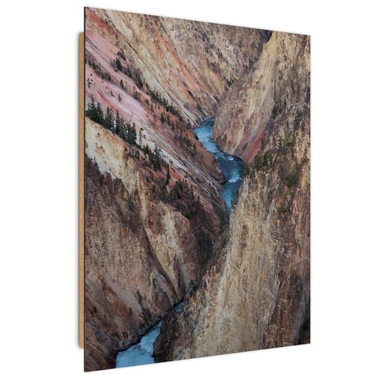 Obraz dekoracyjny FEEBY, Rzeka Góry Natura Przyroda 40x60 Feeby