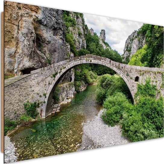 Obraz dekoracyjny FEEBY, Stary kamienny most,widok 90x60 Feeby