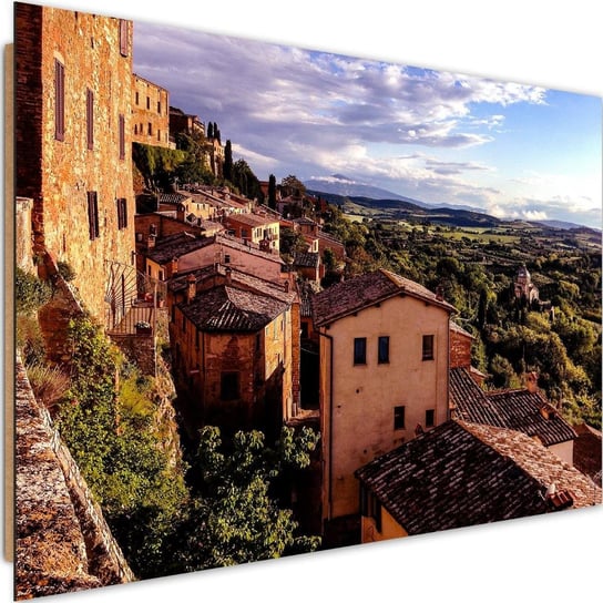 Obraz dekoracyjny FEEBY, Włochy Krajobraz Toskania 120x80 Feeby