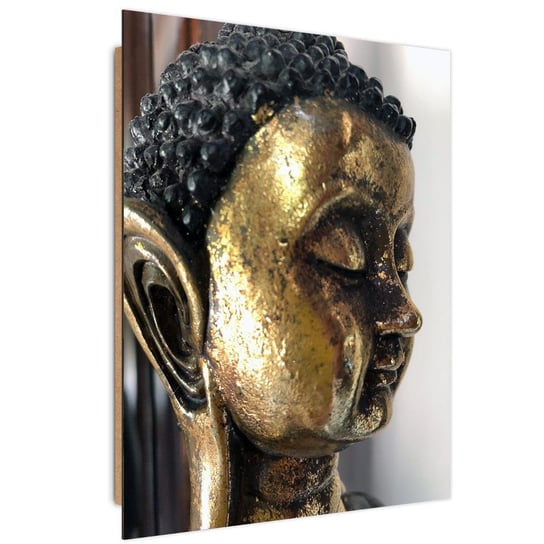 Obraz dekoracyjny FEEBY, Złoty Buddha Zen Spa 80x120 Feeby