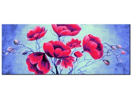 Obraz Delikatność czerwieni, 100x40 cm Oobrazy