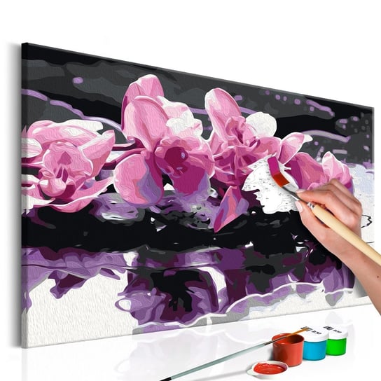Obraz do malowania: Bukiet orchidei, 60x40 cm zakup.se
