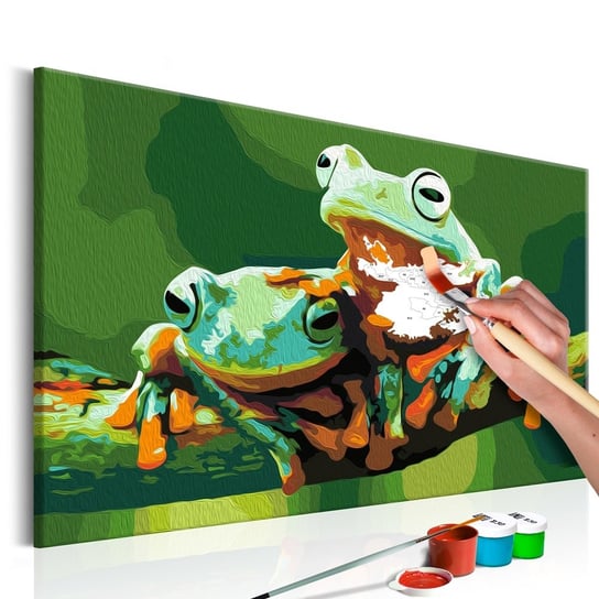 Obraz do malowania: Dwie żaby, 60x40 cm zakup.se