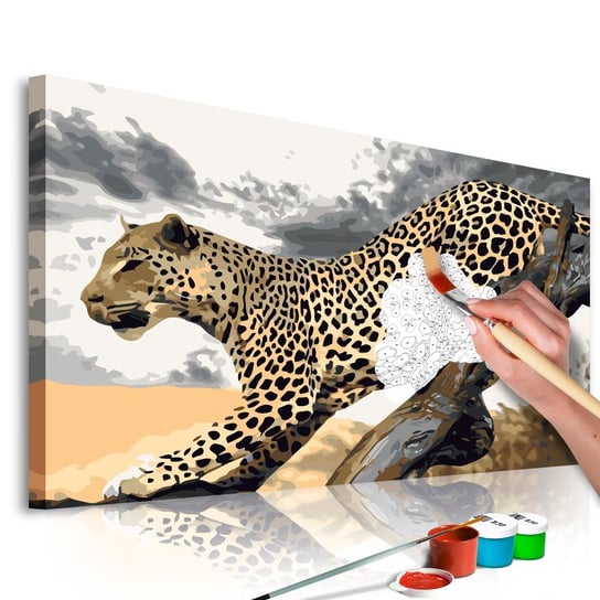 Obraz do malowania: Dziki gepard, 60x40 cm zakup.se