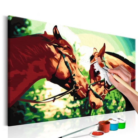 Obraz do malowania: Malowanka - Konie, 60x40 cm zakup.se