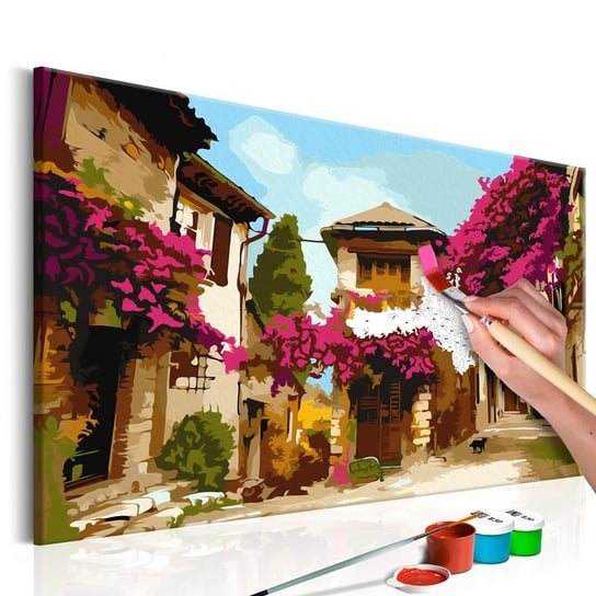 Obraz do malowania: Malownicze miasteczko, 60x40 cm zakup.se